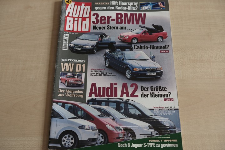 Deckblatt Auto Bild (19/2000)